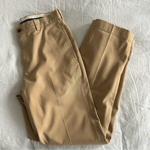 BROOKS BROTHERS MENS Advantage Classic Tan Chino Pants